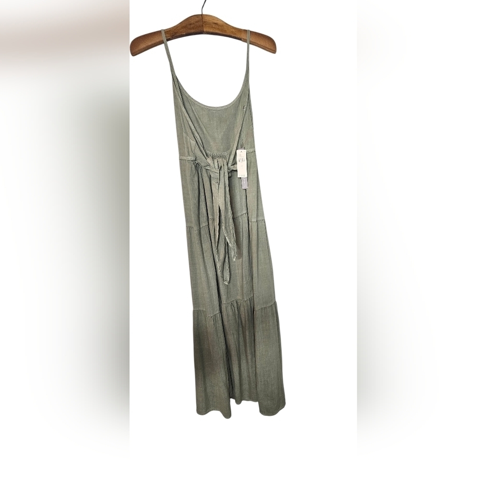 Anthropologie Cloth & Stone Tiered Maxi Dress NWT Size Large - Picture 8 of 16